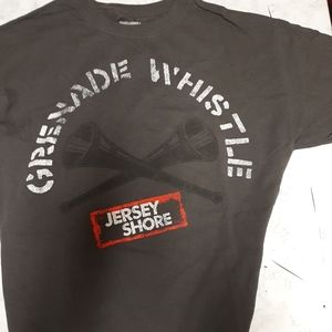 Jersey Shore Grenade Whistle tee sz L
